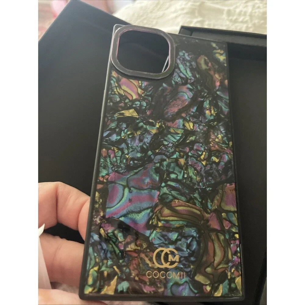 Cocomii - Rectangle Case for iPhone 13 MagSafe, Abalone Shell